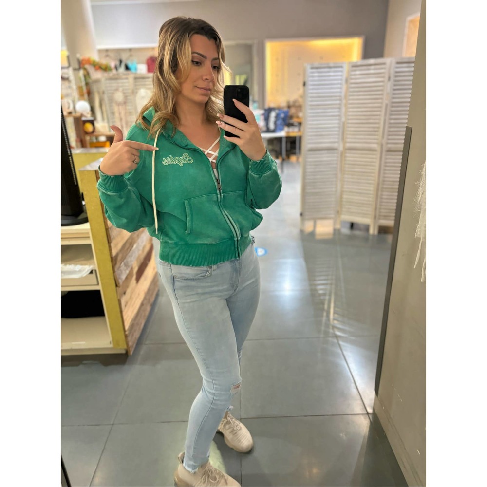 Eagles zip up hoodie